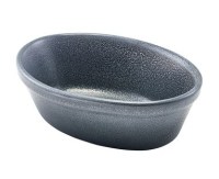 GRAPHITE Forge Stoneware Oval Pie Dish